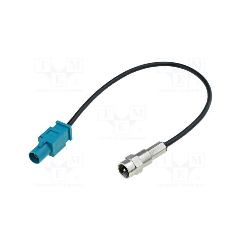 1 pcs x PER.PIC. - A9541 - Antenna adapter, with lead, Fakra plug,FME male, 0.15m