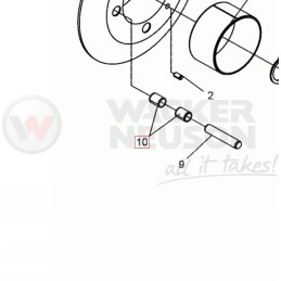 Wacker clutch sleeve 058551 pcs