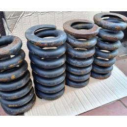 Spring for crusher, vibrator, sorter, etc