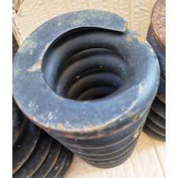 Spring for crusher, vibrator, sorter, etc