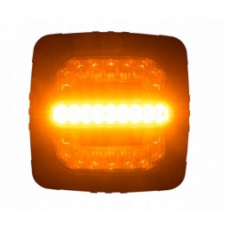 Combination front lamp with 2 tractor functions