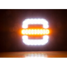 Combination front lamp with 2 tractor functions