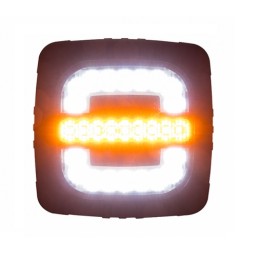 Combination front lamp with 2 tractor functions