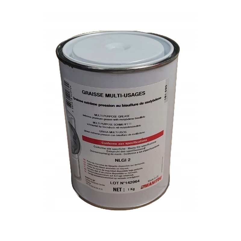 Manitou Nlgi2 sliding grease 161590 1kg boom