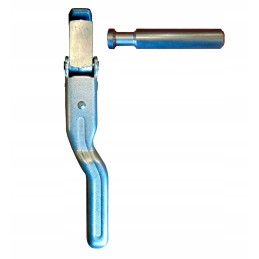 Side lock, bottom opening, right pin