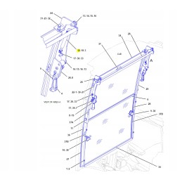 Cat Kop Lad rear window actuator 1641328
