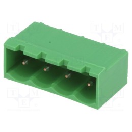 2 pcs x TE Connectivity - 796636-4 - Pluggable terminal block, Contacts ph: 5.08mm, ways: 4, straight