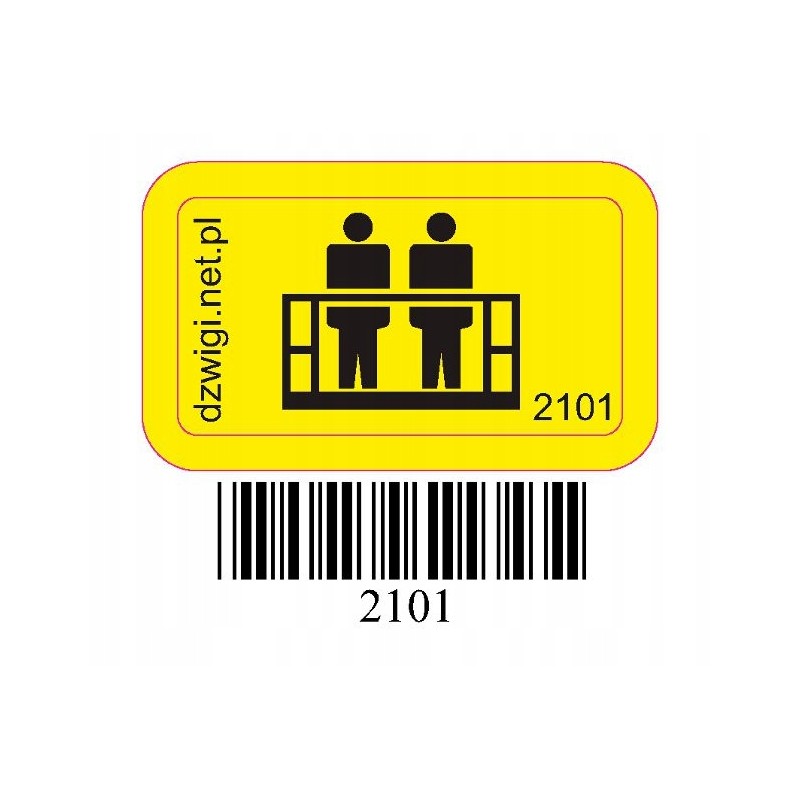 Pictogram two people in a basket