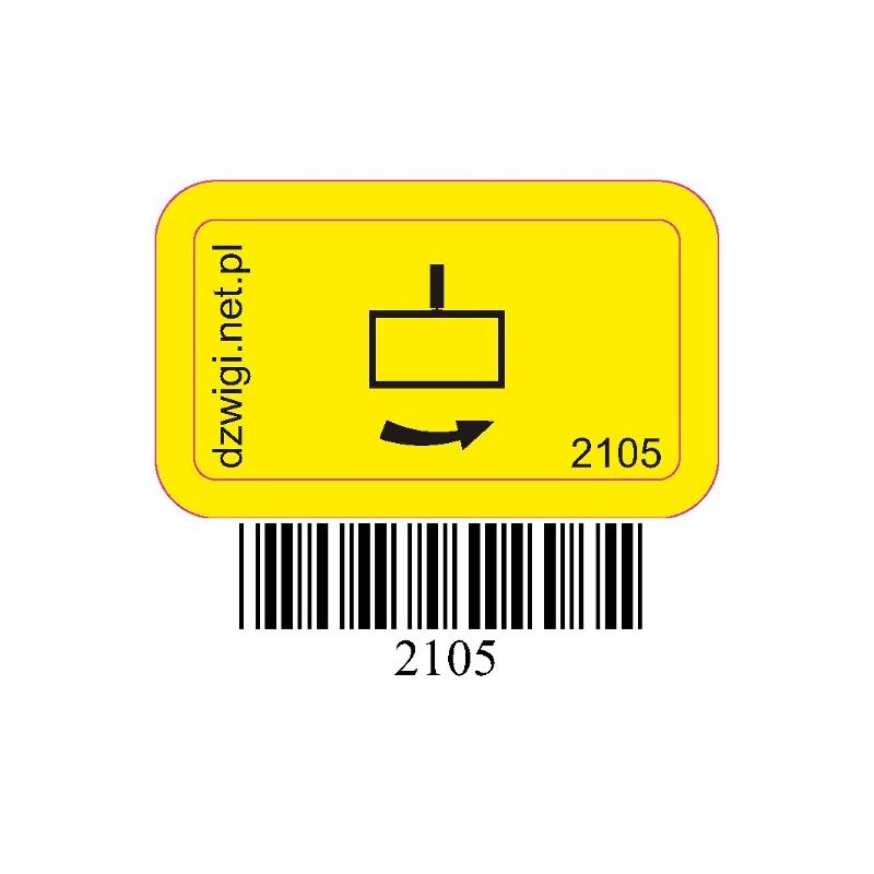 Pictogram of basket rotation to the left