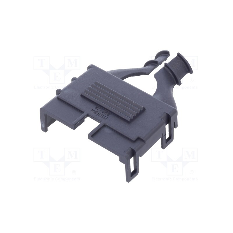 2 pcs x MOLEX - 2001220112 - Cable hood and fastener, female, Mega-Fit, PIN: 12, UL94V-2
