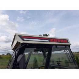 Zetor cabin stickers x 2 pieces 135cm