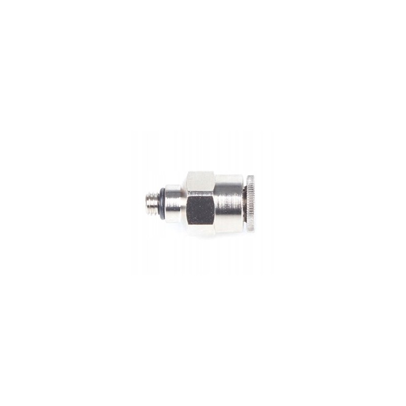 Straight connector m5x1 fi6 metal