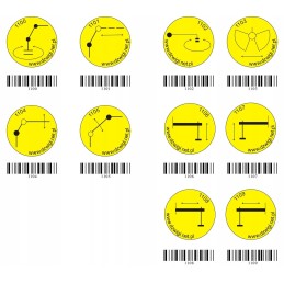 Convex pictogram and arm