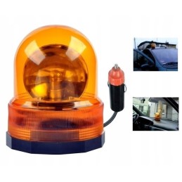 Kemot warning beacon, 12v, magnetic lamp, color