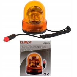 Kemot warning beacon, 12v, magnetic lamp, color