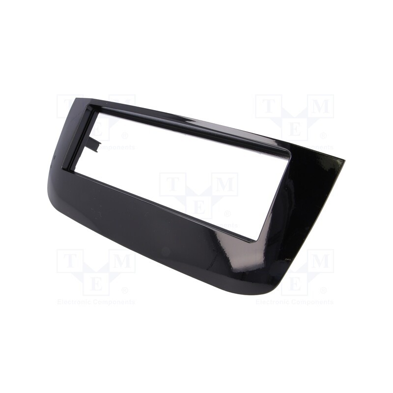 1 pcs x PER.PIC. - MA26019 - Radio frame, Fiat, 1 DIN, black gloss