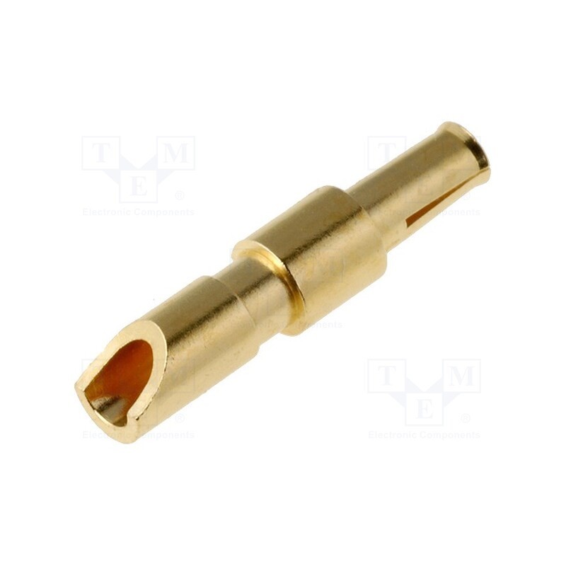 2 pcs x BULGIN - SA3349/1 - Contact, female, copper alloy, gold-plated, 24AWG÷20AWG, 10A