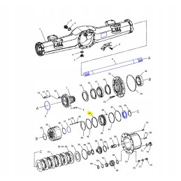 Cat excavator cva brake seal