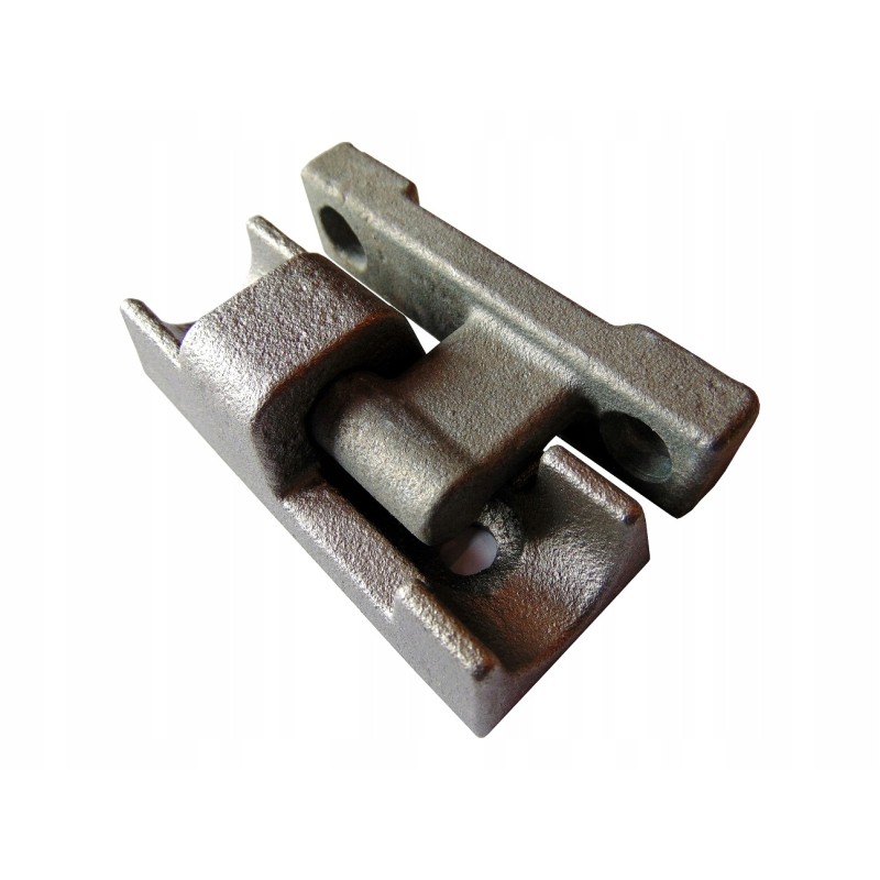 Aluminum side rail hinge l100, set for welding