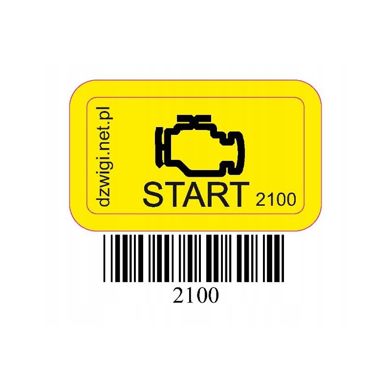 Engine start pictogram