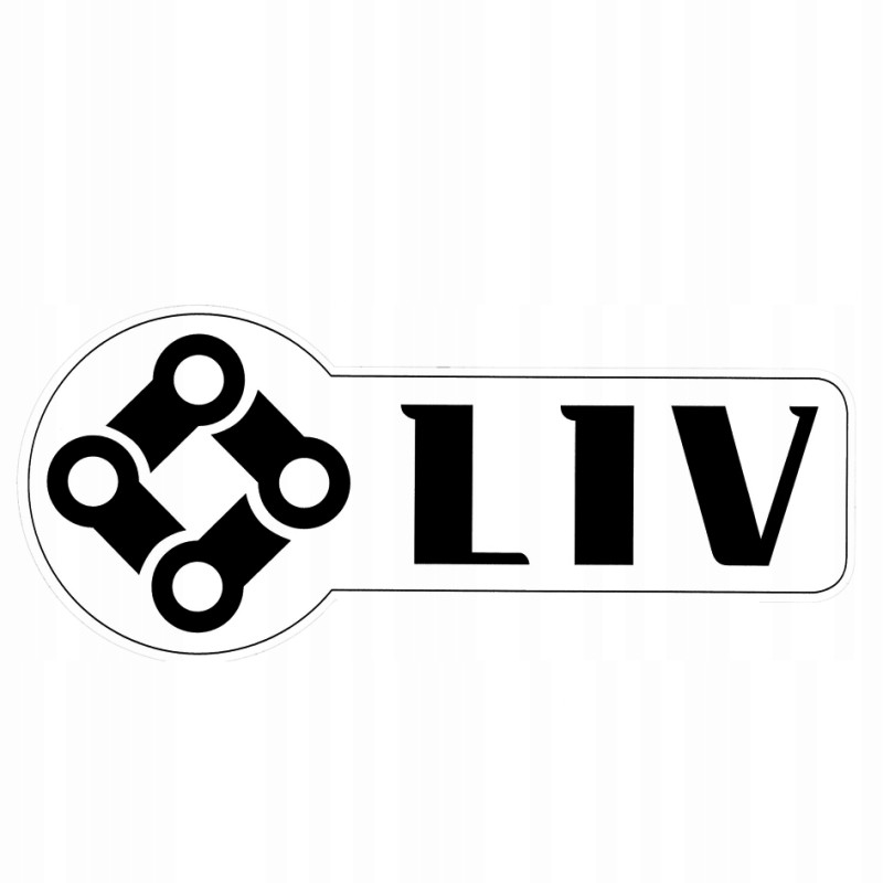 Liv logo sticker 375x160