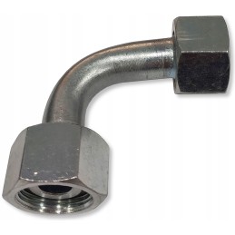Adjustable metric elbow connector, type AA 90 pipe
