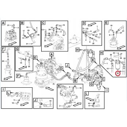 Volvo EC180 hydraulic control filter 14532687