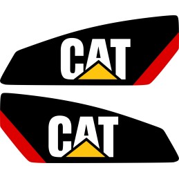 Stickers cat caterpillar excavator loader 71cm