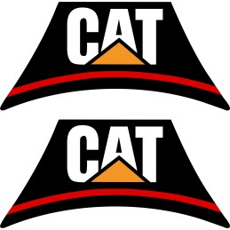 Stickers cat caterpillar excavator loader 72cm