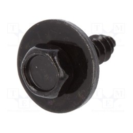 1 pcg x ROMIX - 40523Z - Screw, 10pcs, universal, OEM: 51131823634, L: 15mm, steel, black