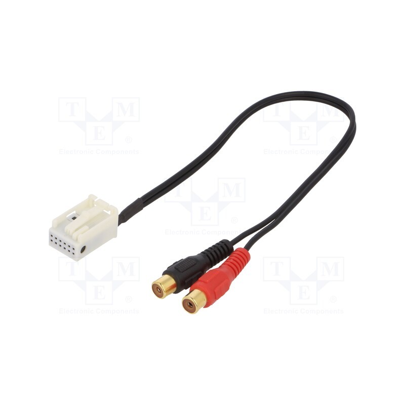1 pcs x PER.PIC. - C1201-RCA - Aux adapter, RCA, Audi
