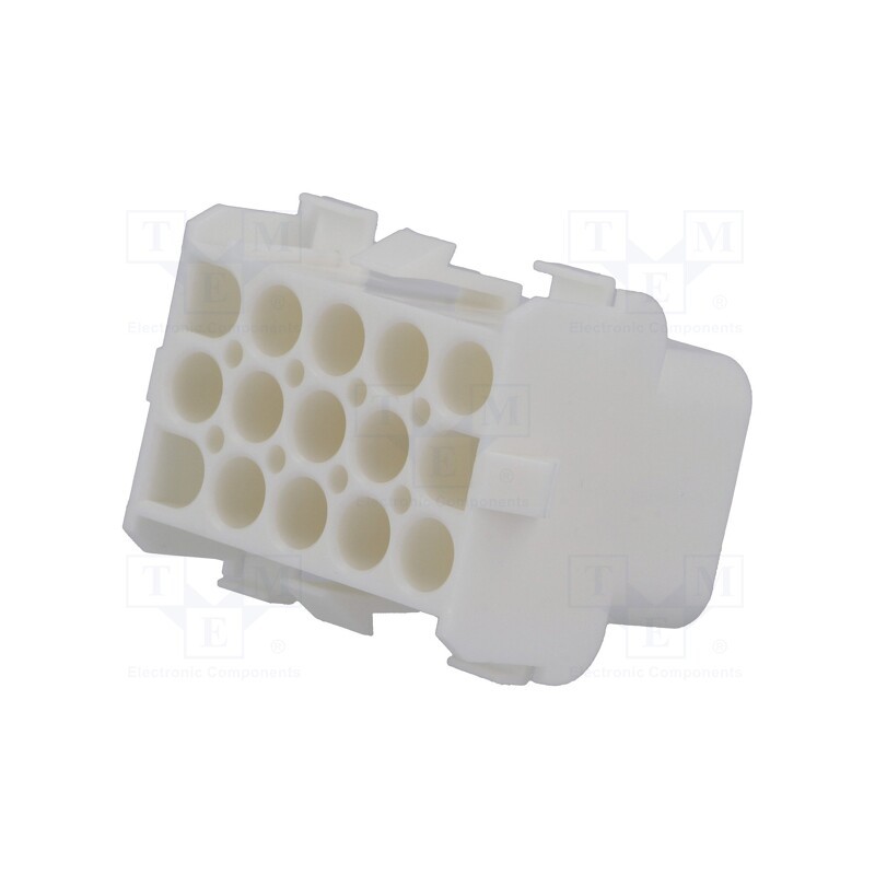 2 pcs x TE Connectivity - 350784-1 - Plug/socket, wire-wire, male/female, Universal MATE-N-LOK, 600V