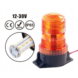Warning lamp stroboscope rooster LED 12 30v