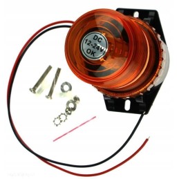 Warning lamp stroboscope rooster LED 12 30v
