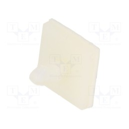 10 pcs x FIX&FASTEN - FIX-FSS-6.4 - PCB distance, polyamide, L: 6.4mm, self-adhesive, natural, UL94V-2
