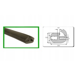 Window seal with wedge 1m wladimirec t 25