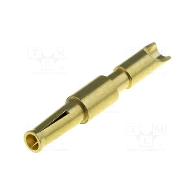 2 pcs x BULGIN - SA3347/1 - Contact, female, copper alloy, gold-plated, 26AWG÷22AWG, 5A