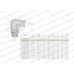 Hydraulic adjustable elbow bb 1 4 x3 8 Warynski