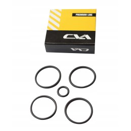 A set of distributor seals for a Volvo backhoe loader