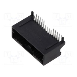 2 pcs x MOLEX - 348260240 - Connector: automotive, Mini50, male, socket, on PCBs, PIN: 24, black