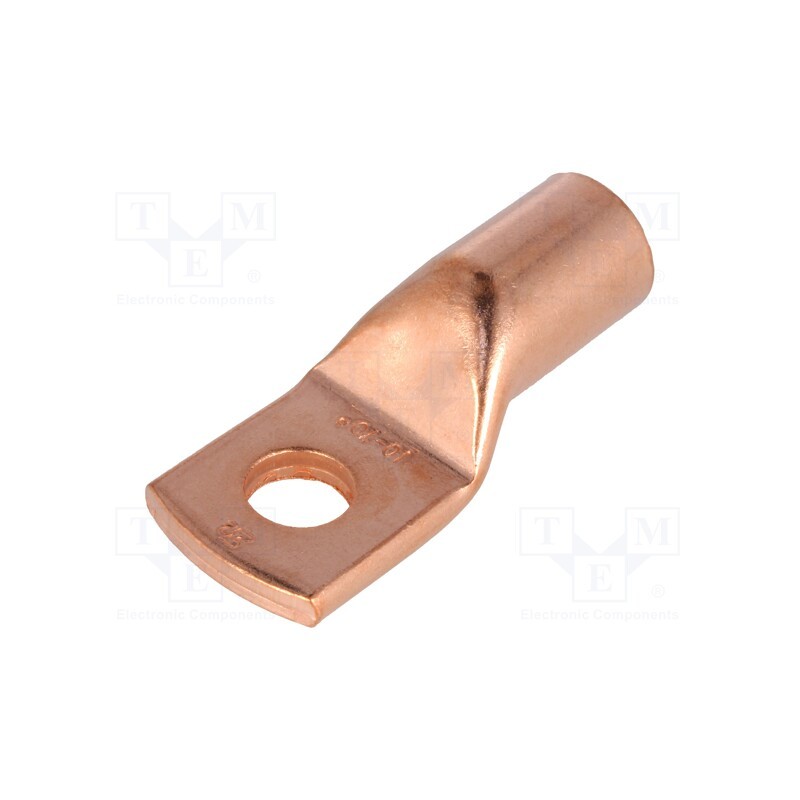 2 pcs x ERGOM - E11KM-01010105400 - Tip: ring tube, M10, 70mm2, crimped, for cable, L: 43.5mm, copper