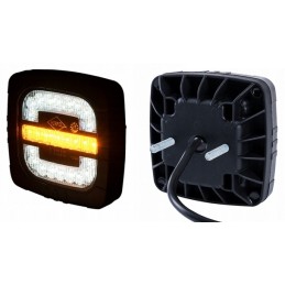 LED front lamp 12v 24v 2 functions