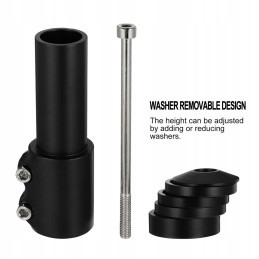 2pcs bicycle mountain stem extenders handlebar