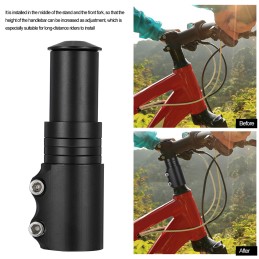 2pcs bicycle mountain stem extenders handlebar