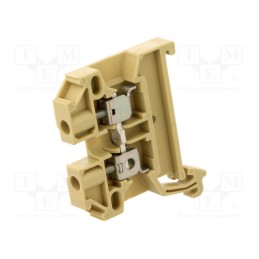 2 pcs x WEIDMu00dcLLER - 0380460000 SAK 2.5/35 - Splice terminal: rail, 0.5÷2.5mm2, ways: 1, beige, screw terminal