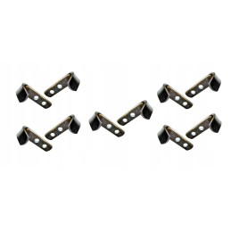 Hook rope for tarpaulin expander, galvanized, 10 pcs