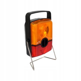 LED emergency road standing lamp, powered by R20 batteries