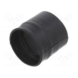 1 pcs x TE Connectivity - 202K121-25-0 - Heat shrink boot, glueless,straight, 13mm, L: 38mm, black, RAYCHEM