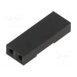 1 pcs x Amphenol Communications Solutions - 65039-035ELF - Connector: pin strips, plug, male/female, Mini-PV™, PIN: 2, 1x2