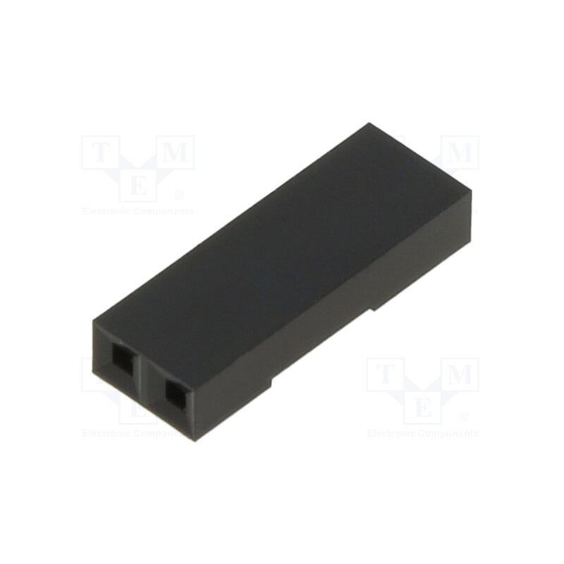 1 pcs x Amphenol Communications Solutions - 65039-035ELF - Connector: pin strips, plug, male/female, Mini-PV™, PIN: 2, 1x2